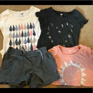 Girls old navy mix match outfit size small 6-7